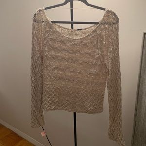 🌟 Free People Cream Sweater 🌟